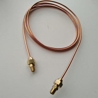 MVI BL.902.01 Импульсная капиллярная трубка 4х1, длина L=1м, R1&#x2F;8&amp;quot;